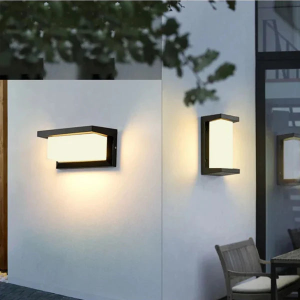Smart Outdoor Wall Lamp with Motion Sensor