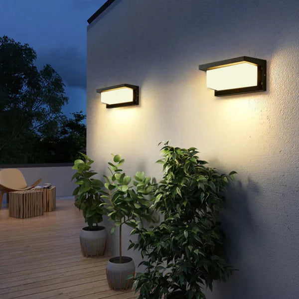 Smart Outdoor Wall Lamp with Motion Sensor
