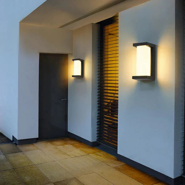Smart Outdoor Wall Lamp with Motion Sensor