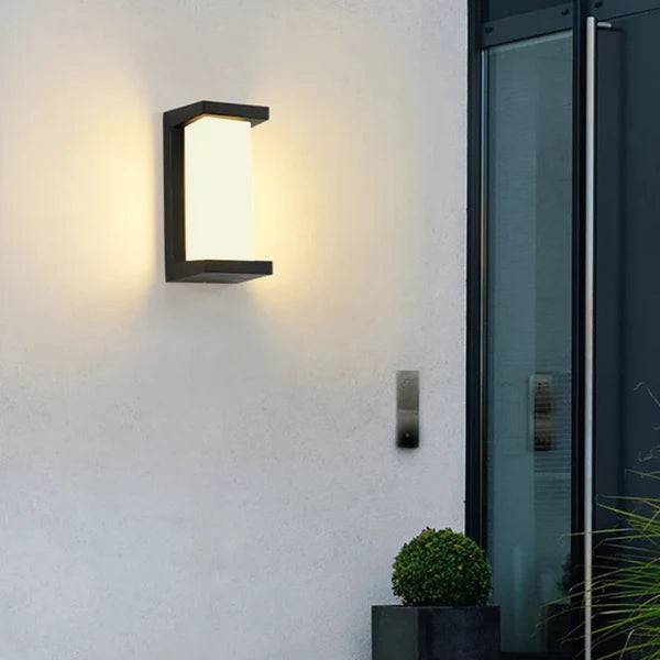 Smart Outdoor Wall Lamp with Motion Sensor
