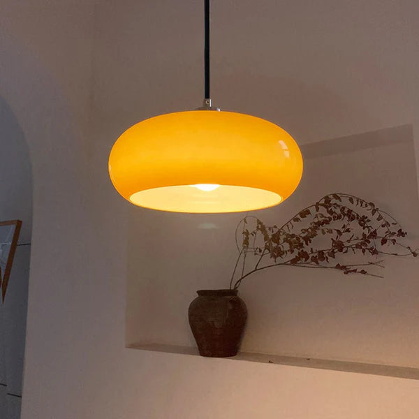 Glass Pendant Lamp – Dimmable Retro Modern Design