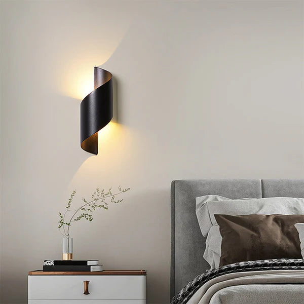 Waterproof Minimalist LED Wall Lamp Made of Aluminum
