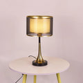 Modern Gold Fabric Table Lamp
