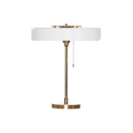 Table lamp with timeless design and soft lighting