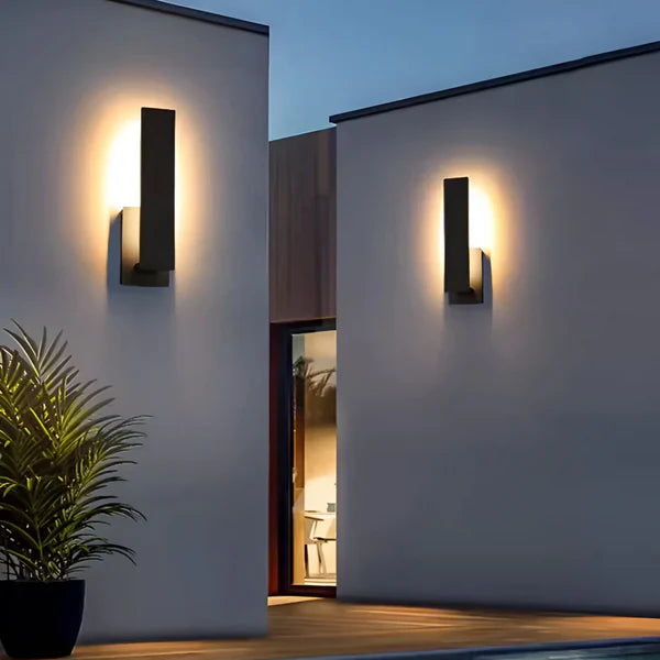 Minimalist LED Outdoor Wall Lamp