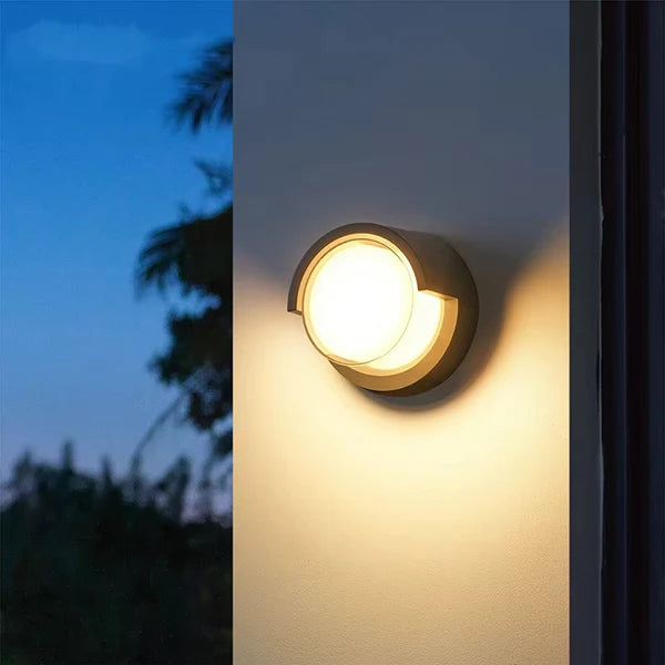 LED Outdoor Wall Lamp with Motion Sensor