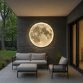 Moon Wall Lamp with LED Lighting